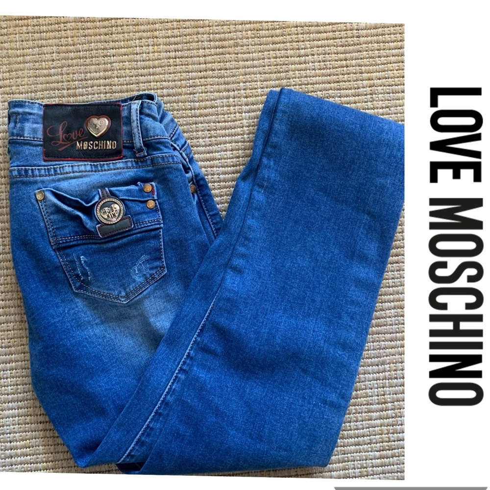 LOVE MOSCHINO Jeans Pants Cheap + Chic SZ 28
